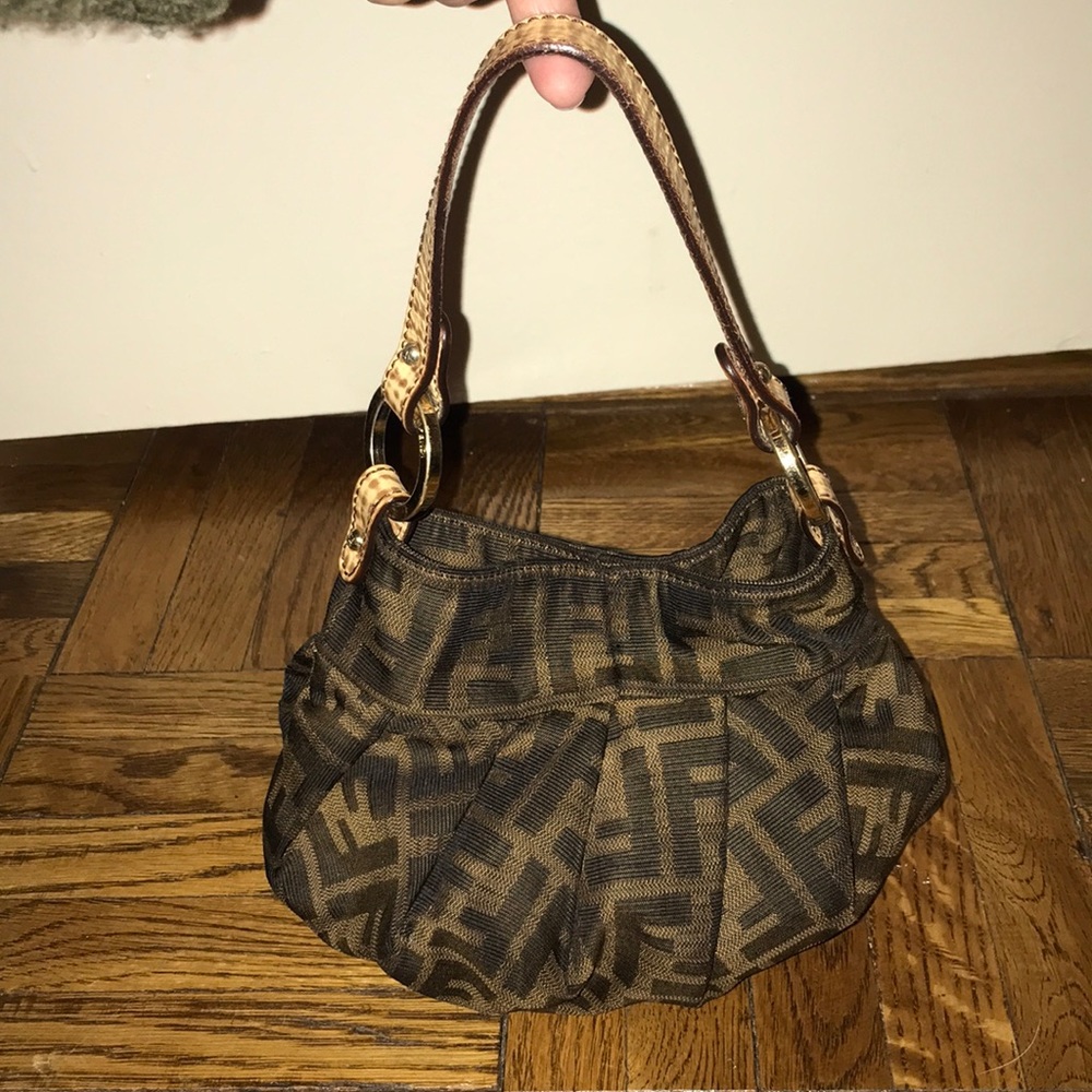 Authentic Mini Fendi Bucket Bag.